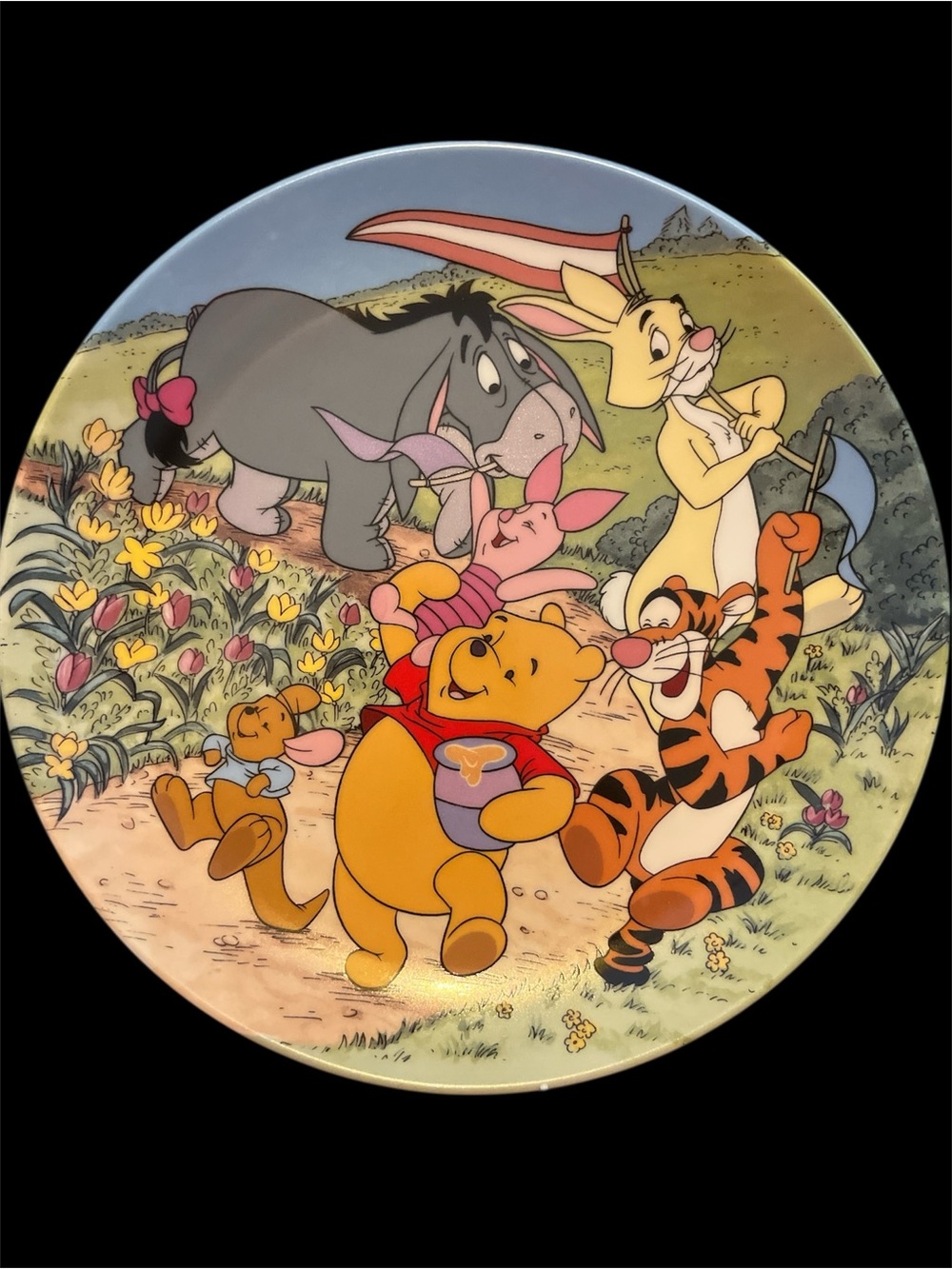 Winnie the Pooh Decorative Plate - “Time for a Little Celebration “